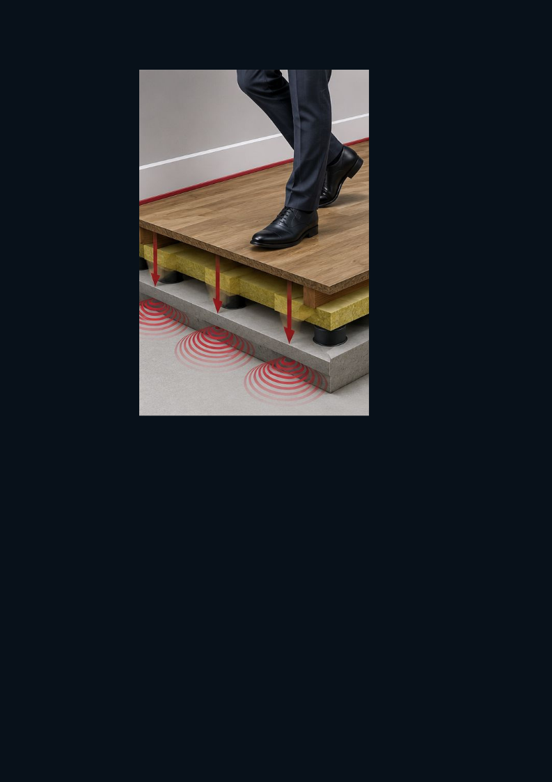 Floating Floor, Ceiling, and Wall Systems